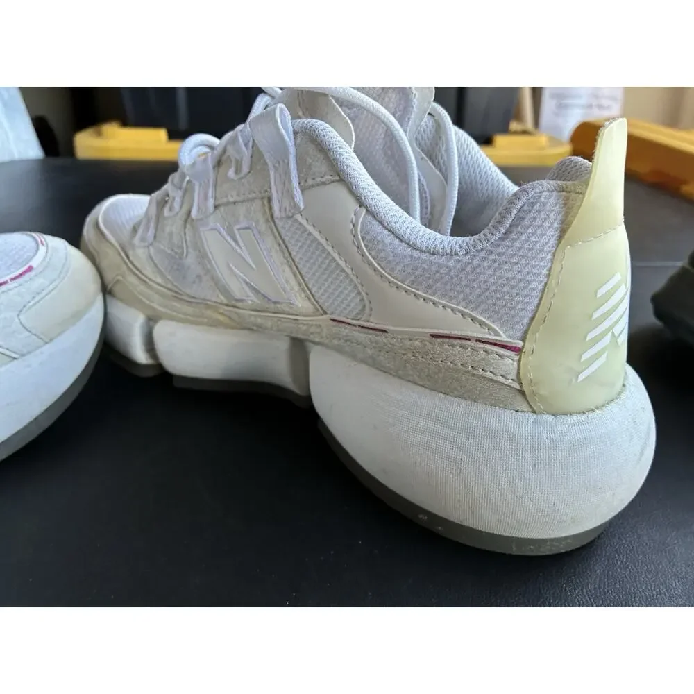 New Balance X Jaden Smith Mens White Pink Vision Racer Shoes Sneakers Size 8